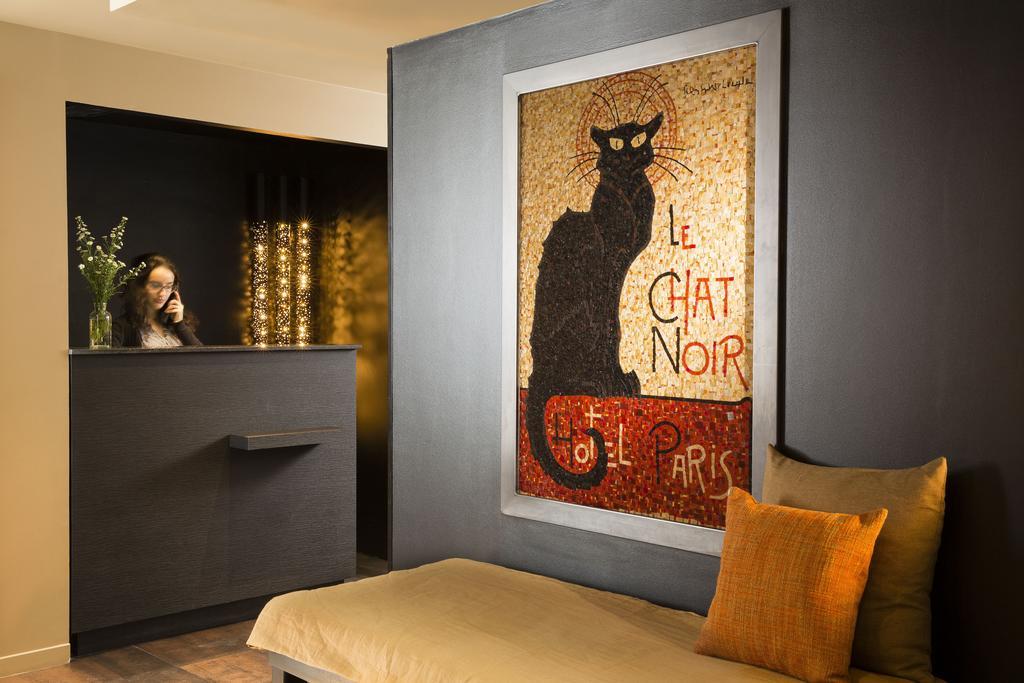 Hotel Le Chat Noir Párizs Kültér fotó